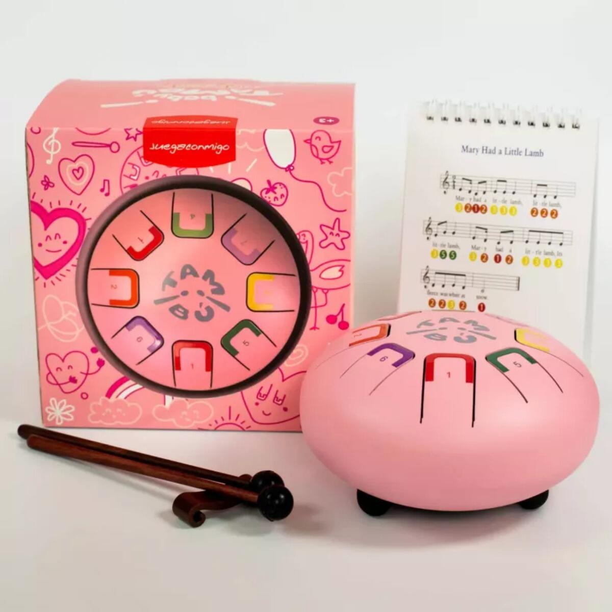 Folkmanis - Trommel 15cm pink Folkmanis - Trommel 15cm pink