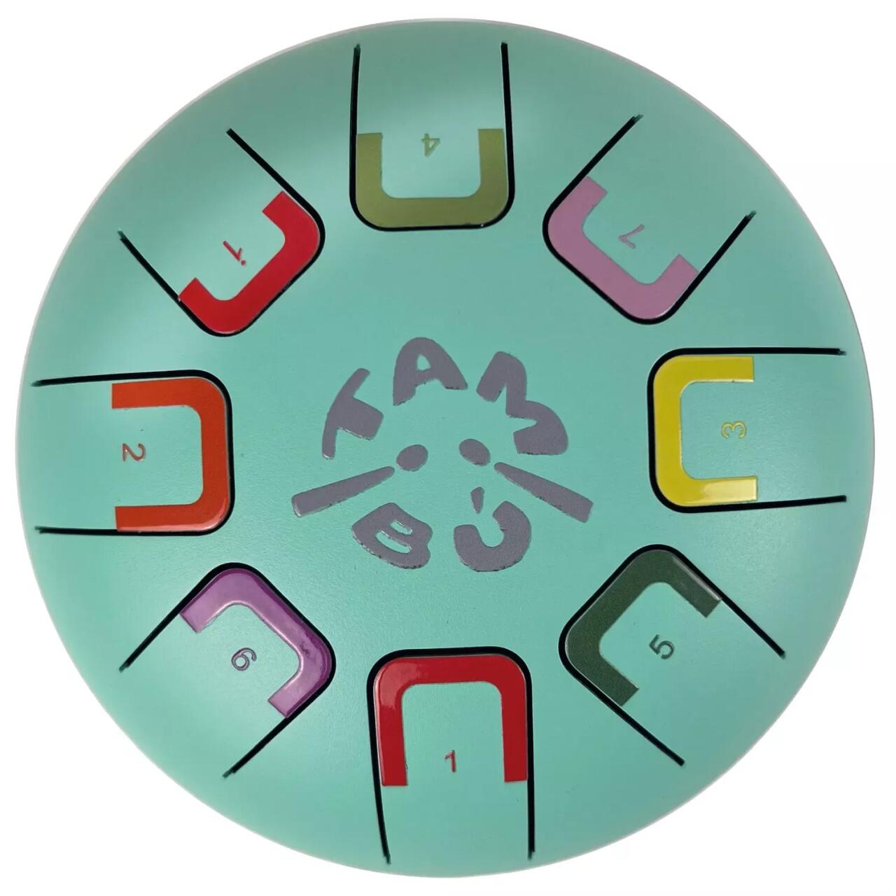 Folkmanis - Trommel 15cm türkis Folkmanis - Trommel 15cm türkis