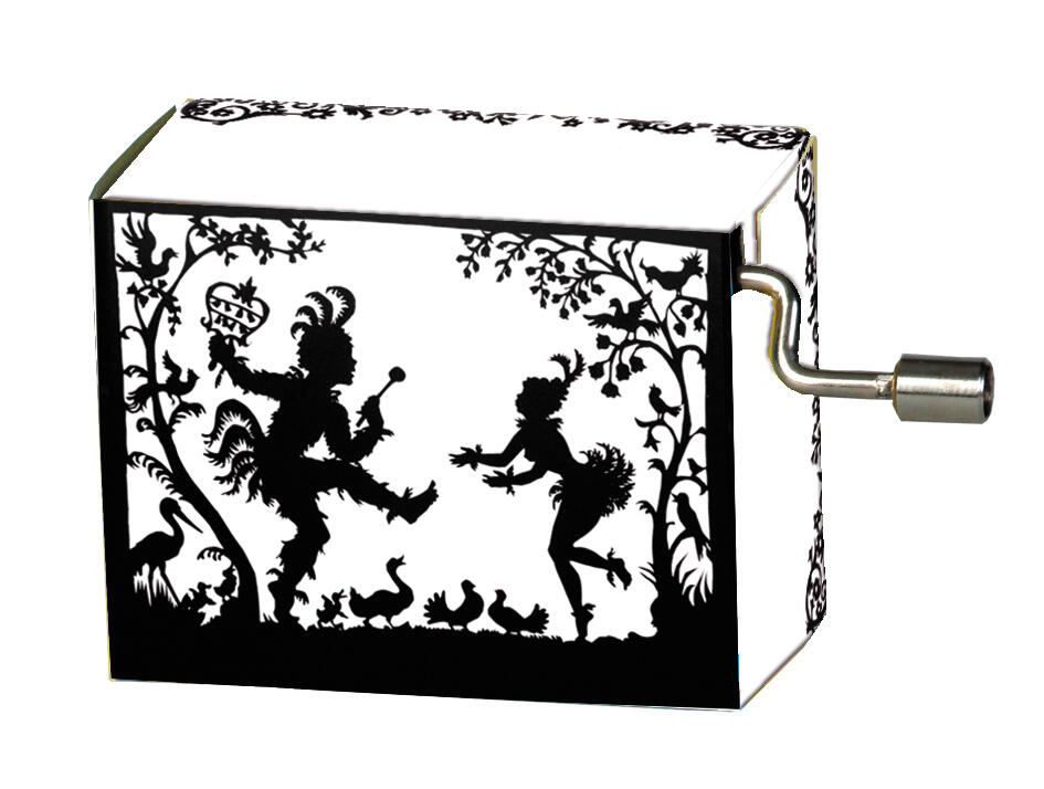 Fridolin - Spieluhr, Papagenos Glockenspiel, Reiniger, Papage Fridolin - Spieluhr, Papagenos Glockenspiel, Reiniger, Papage