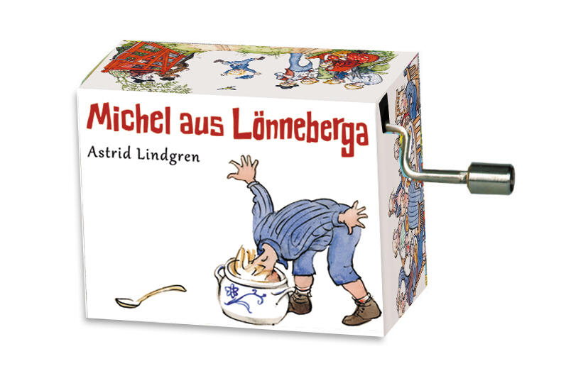 Fridolin - Spieluhr Michel in der Suppenschüssel, Melodie: Michel war ein Lausejunge Fridolin - Spieluhr Michel in der Suppenschüssel, Melodie: Michel war ein Lausejunge