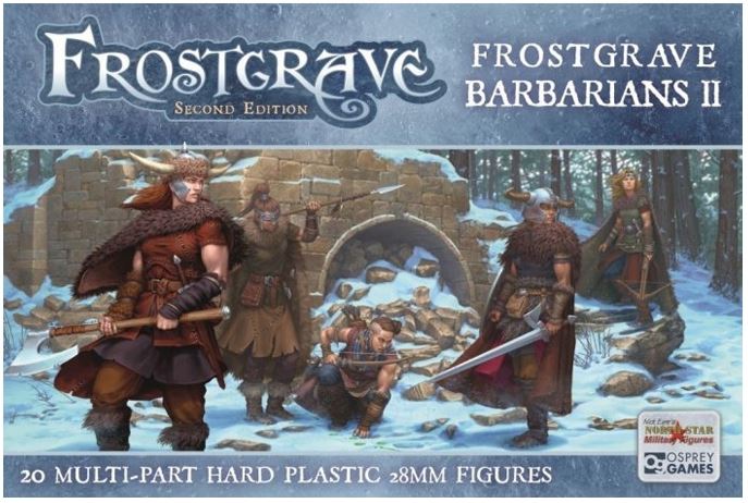 Frostgrave Barbarians II North Star frozen city figures Barbaren 2 fantasy