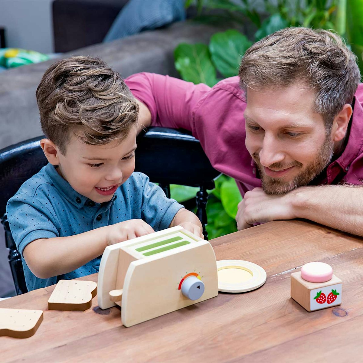 Frühstück Spielzeug mit Kinder Toaster Frühstück Spielzeug mit Kinder Toaster