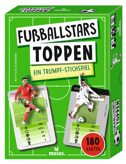 Fu�ballstars Toppen: Ein Trumpf-Stichspiel Fu�ballstars Toppen: Ein Trumpf-Stichspiel