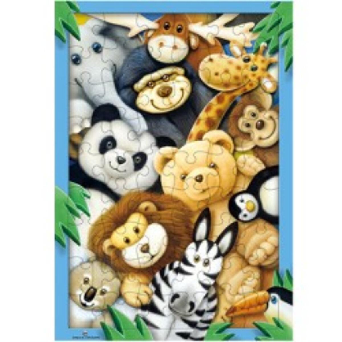Fun Trading - 3D-Livelife Puzzle Wilde Kuscheltiere Fun Trading - 3D-Livelife Puzzle Wilde Kuscheltiere