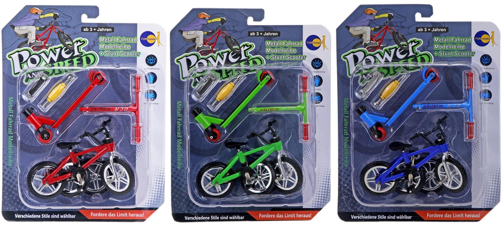 Fun Trading - Fingerbike + Stunt Scooter Metall Fun Trading - Fingerbike + Stunt Scooter Metall