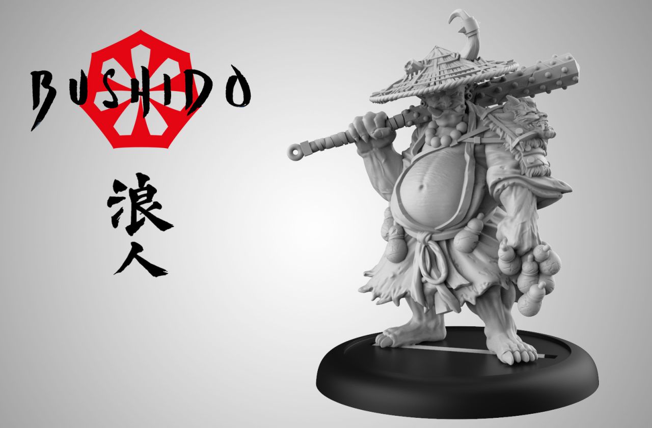 GCT Bushido Eldest Brother Tabletop Miniatur Ronin Kami Risen Sun