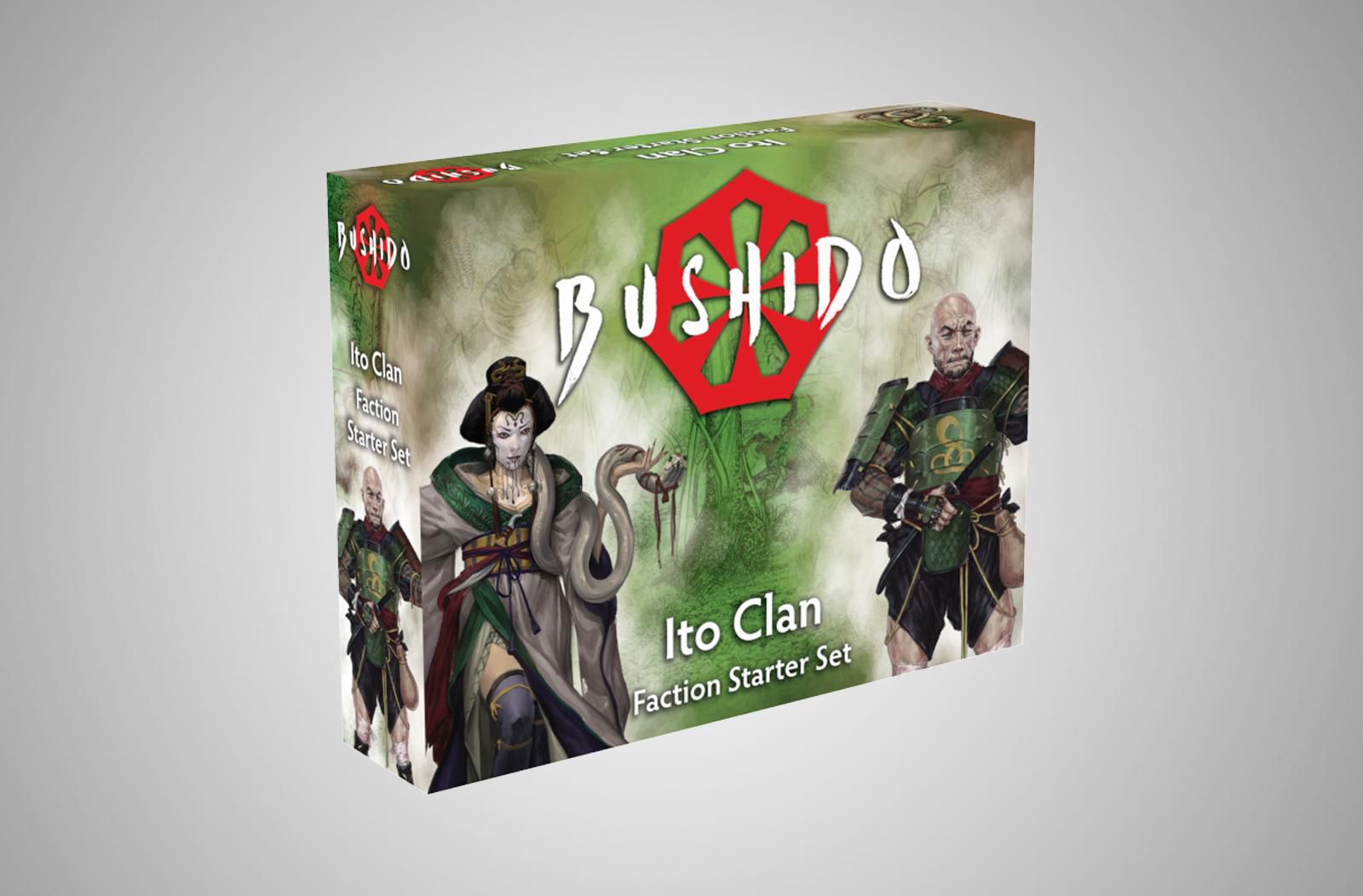 GCT Studio Bushido Ito Clan Faction Starter Set Tabletop Spiel