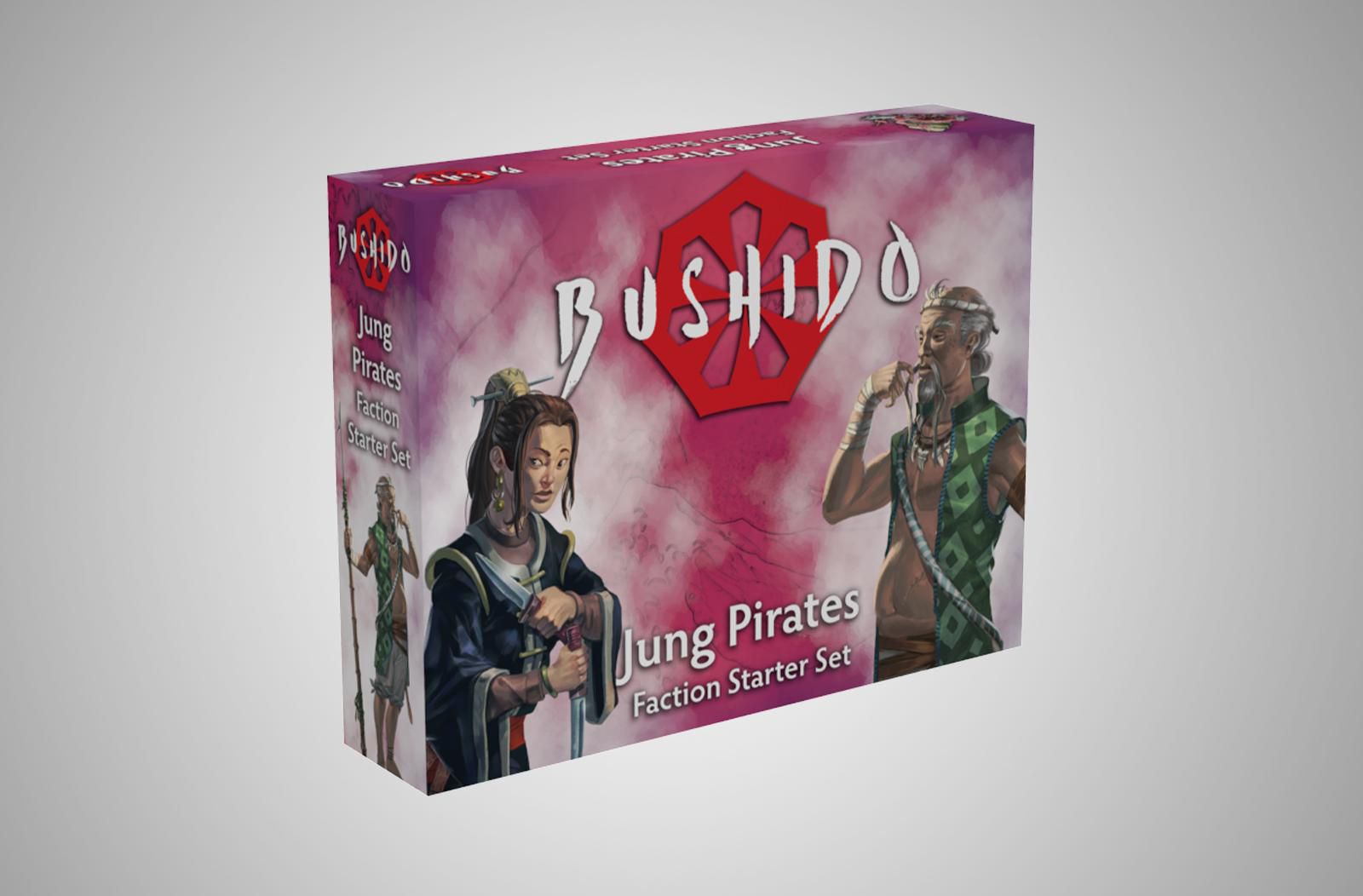 GCT Studio Bushido Jung Pirates Faction Starter Set Tabletop Spiel