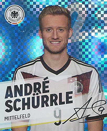 GLITZER KARTE / REWE DFB WM 2014 Andre Schürrle Nr. 23 / 34 Sammelkarte Sticker GLITZER KARTE / REWE DFB WM 2014 Andre Schürrle Nr. 23 / 34 Sammelkarte Sticker