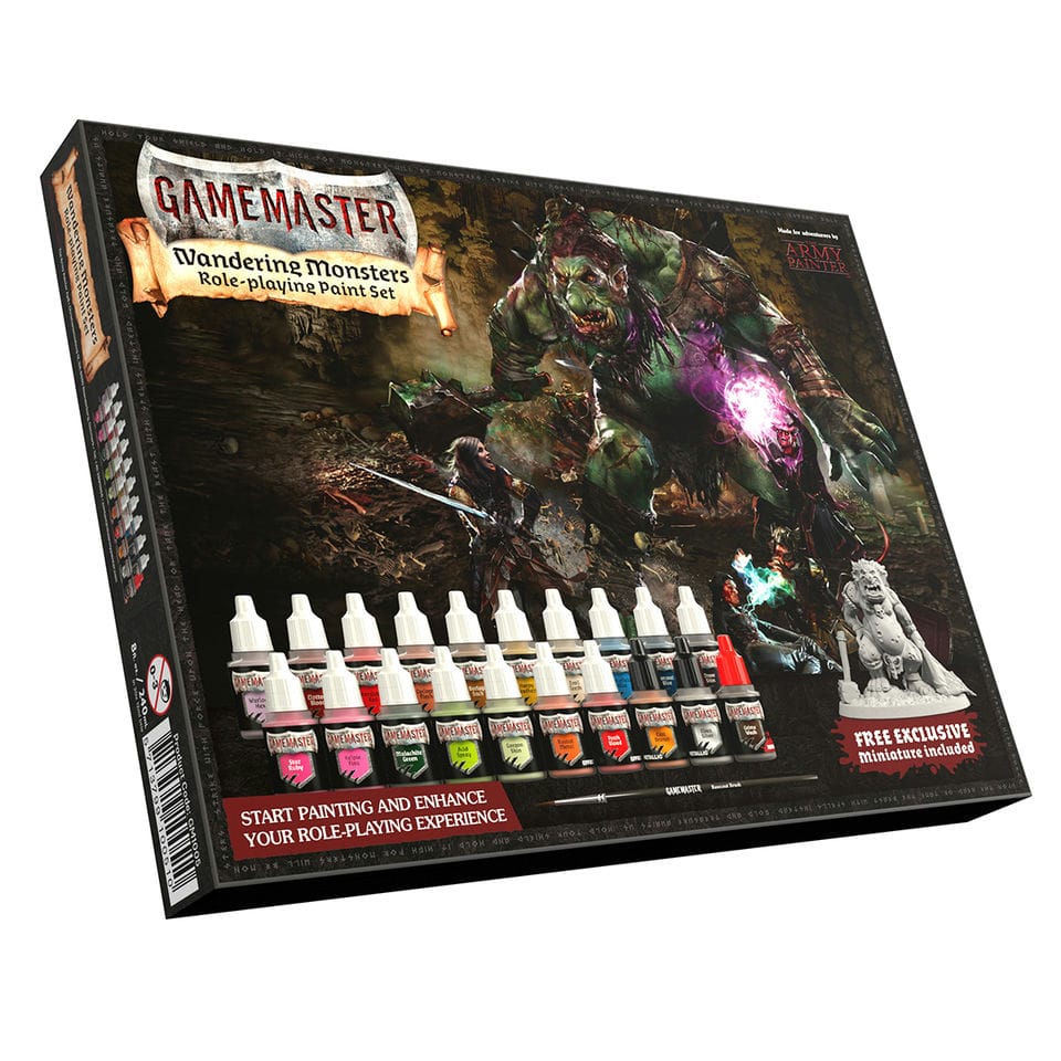 GameMaster Wandering Monsters Role-playing Paint Set D&D Army Painter Warpaints