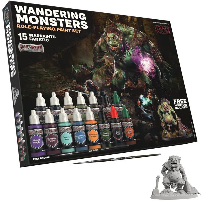 GameMaster Wandering Monsters Role-playing Paint Set D&D Army Painter Warpaints