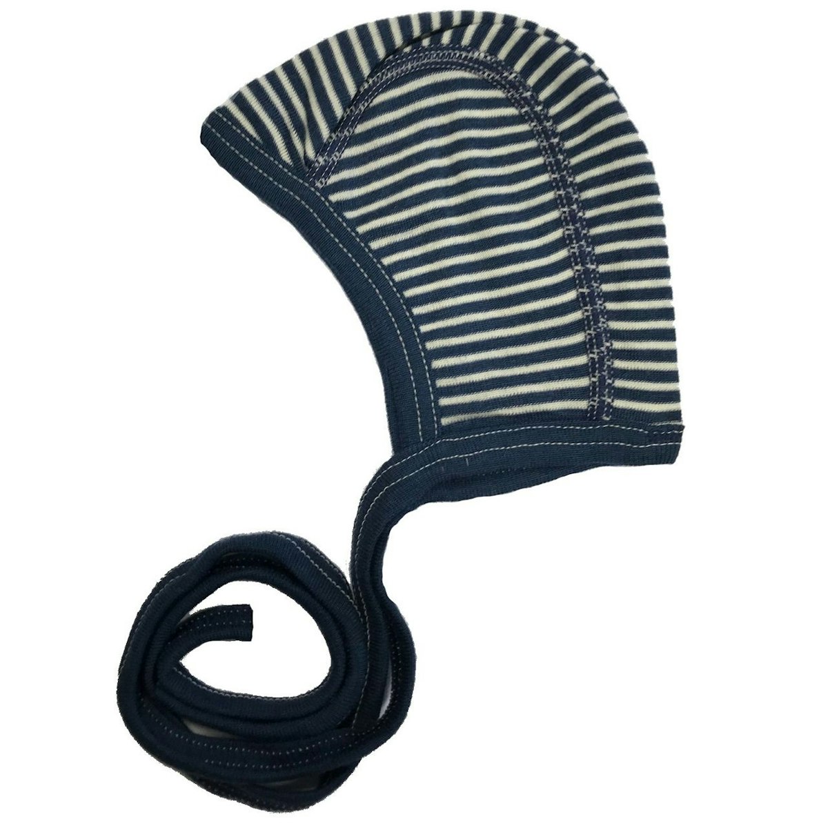 Ganzjahres Babymütze für Neugeborene für Drinnen Draußen marine gestreift 74/80 Ganzjahres Babymütze für Neugeborene für Drinnen Draußen marine gestreift 74/80