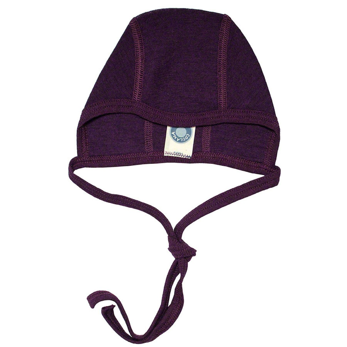 Ganzjahres Babymütze für Neugeborene pflaume 74/80 Ganzjahres Babymütze für Neugeborene pflaume 74/80