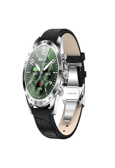 Garett Electronics Smartwatch Men Style Srebrno czarny