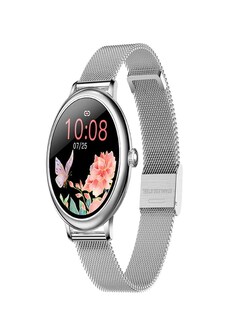 Garett Electronics Smartwatch Women Emma Srebrny stalowy