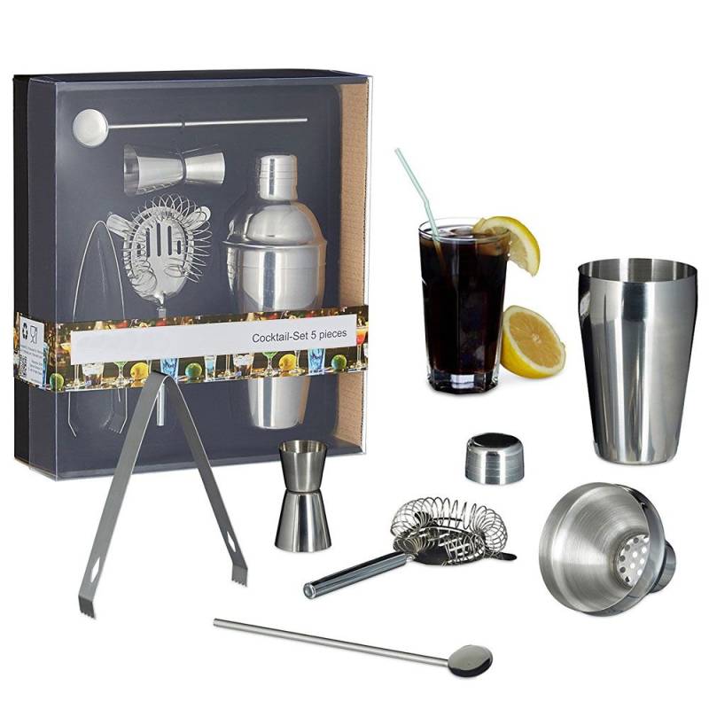 Cocktail Set 5-teilig - Barkeeper Edition von Monsterzeug