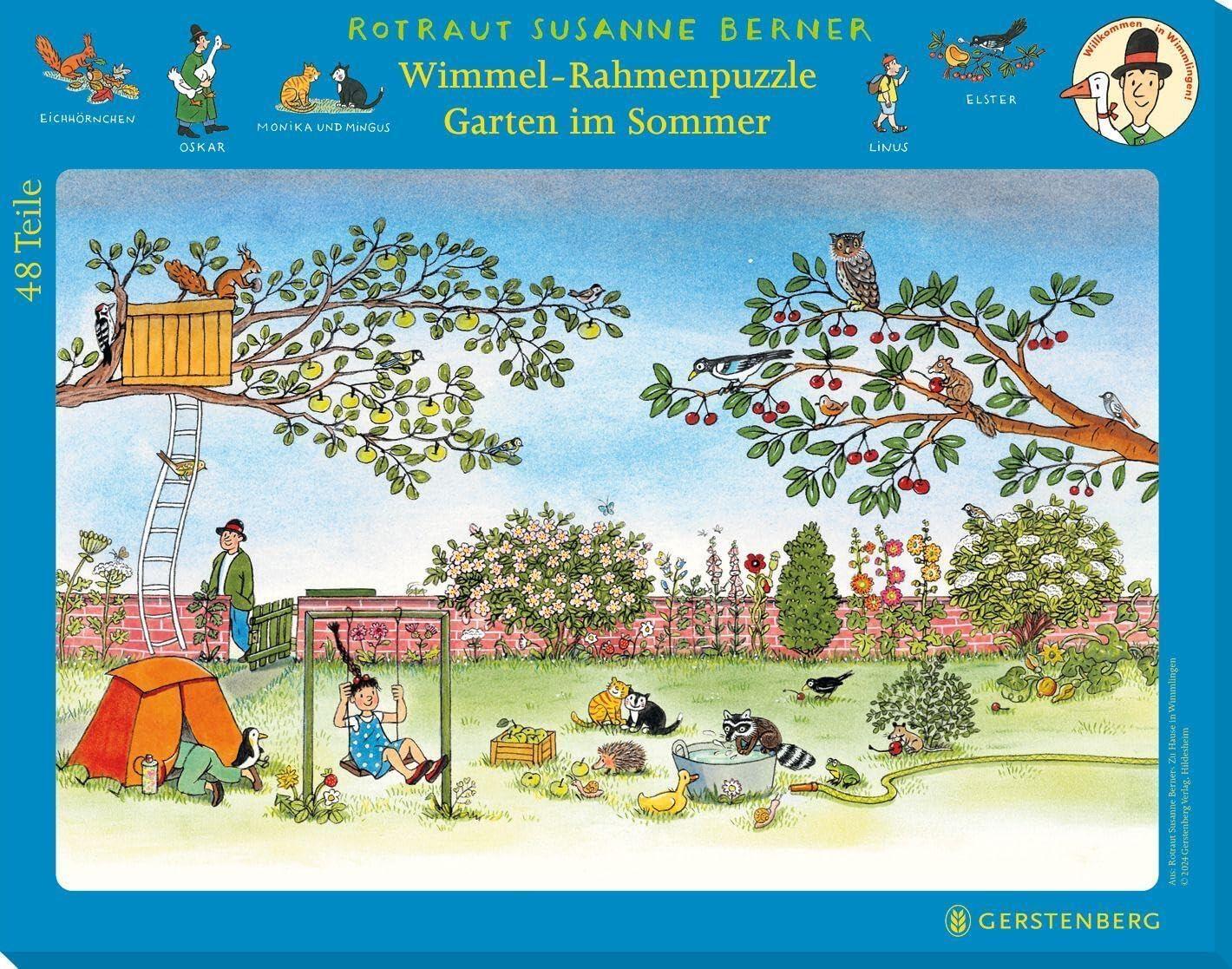 Gerstenberg Verlag - Wimmel-Rahmenpuzzle Garten Gerstenberg Verlag - Wimmel-Rahmenpuzzle Garten