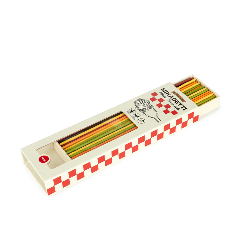 Geschicklichkeitsspiel MIKADETTI Spaghetti Mikado Bambus 2-8 Spieler 2,5x6,5x22,8cm Spielideen + Basteln Geschicklichkeitsspiel MIKADETTI Spaghetti Mikado Bambus 2-8 Spieler 2,5x6,5x22,8cm Spielideen + Basteln