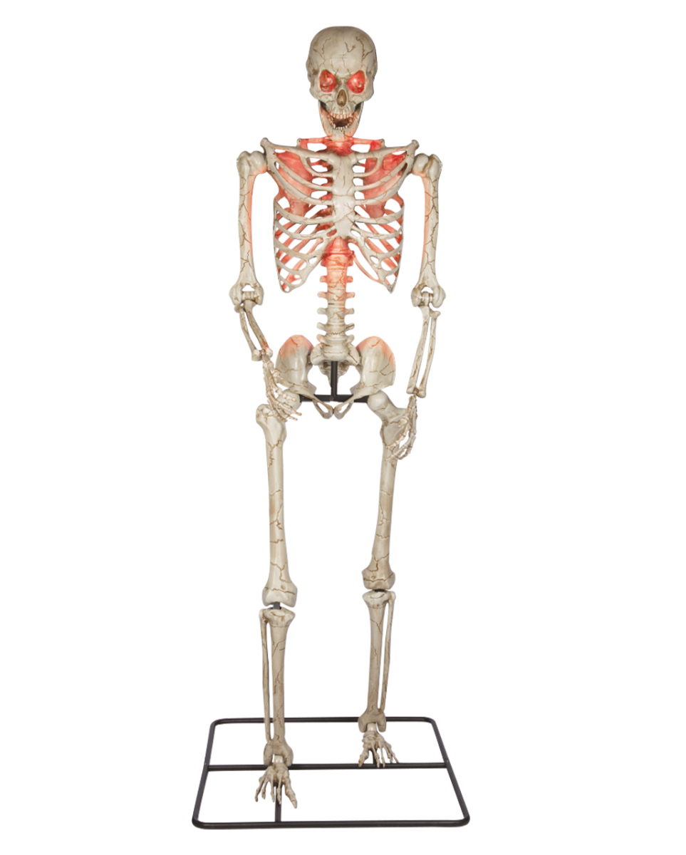 Gigantisches Riesenskelett 3 Meter mit Ghostlight Gigantisches Riesenskelett 3 Meter mit Ghostlight