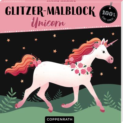 Glitzer-Malblock (100% selbst gemacht)