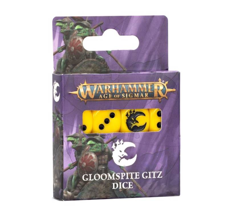 Gloomspite Gitz Dice Set 16 Würfel Games Workshop Warhammer Dices Age of Sigmar