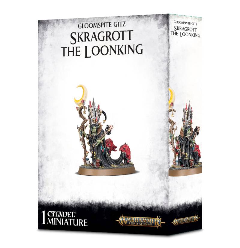 Gloomspite Gitz Skragrott the Loonking Games Workshop Warhammer AOS Goblin