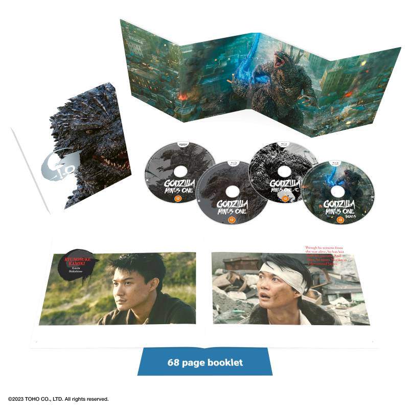 Godzilla Minus One - Deluxe Edition 4K Ultra HD & Blu-ray