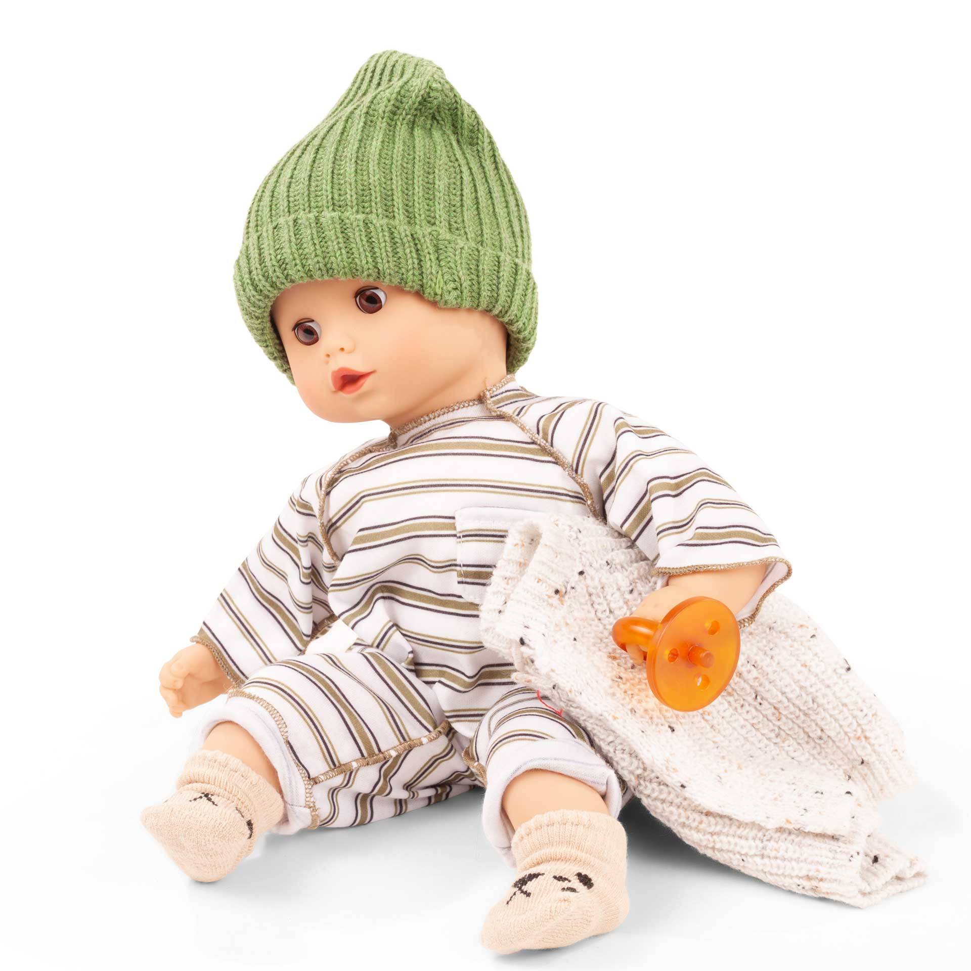 Götz - Baby 33cm Muffin grüne Mütze Götz - Baby 33cm Muffin grüne Mütze