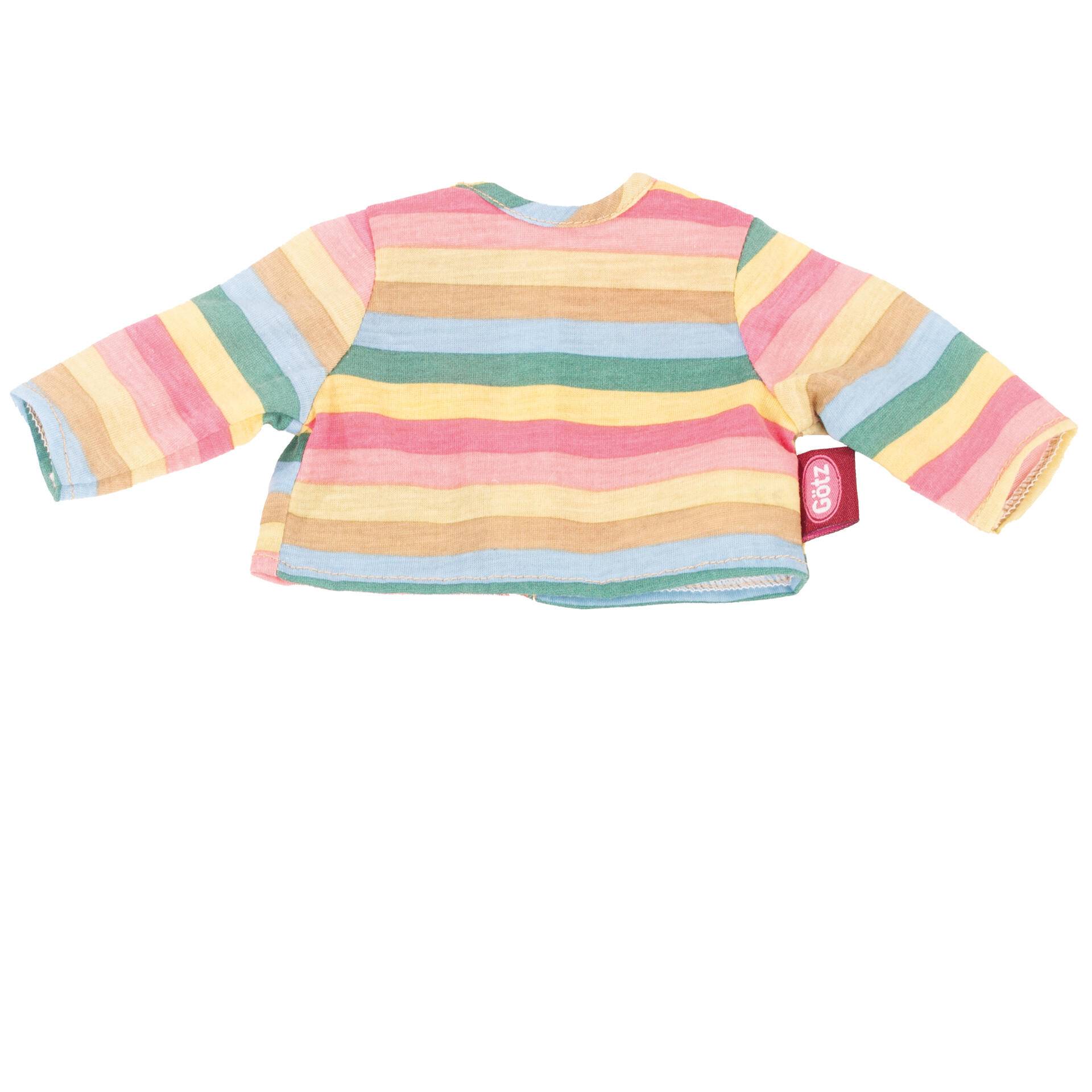 Götz - Puppenkleidung 30 cm T-Shirt Streifen bunt Götz - Puppenkleidung 30 cm T-Shirt Streifen bunt