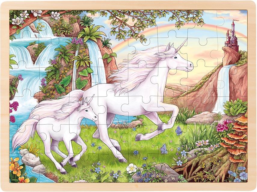 Goki - Einlegepuzzle Einhorn Goki - Einlegepuzzle Einhorn