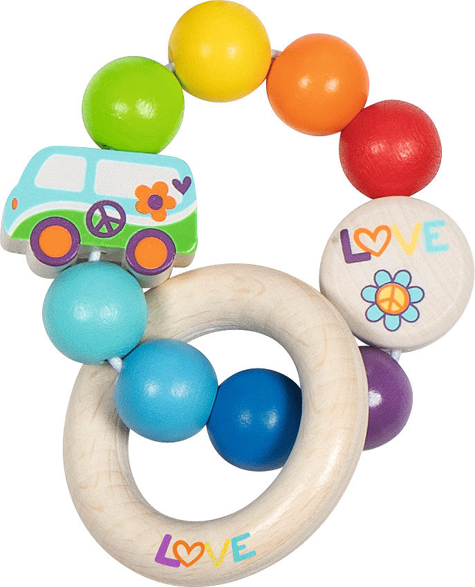 Goki - Greifling Elastik Regenbogen Goki - Greifling Elastik Regenbogen