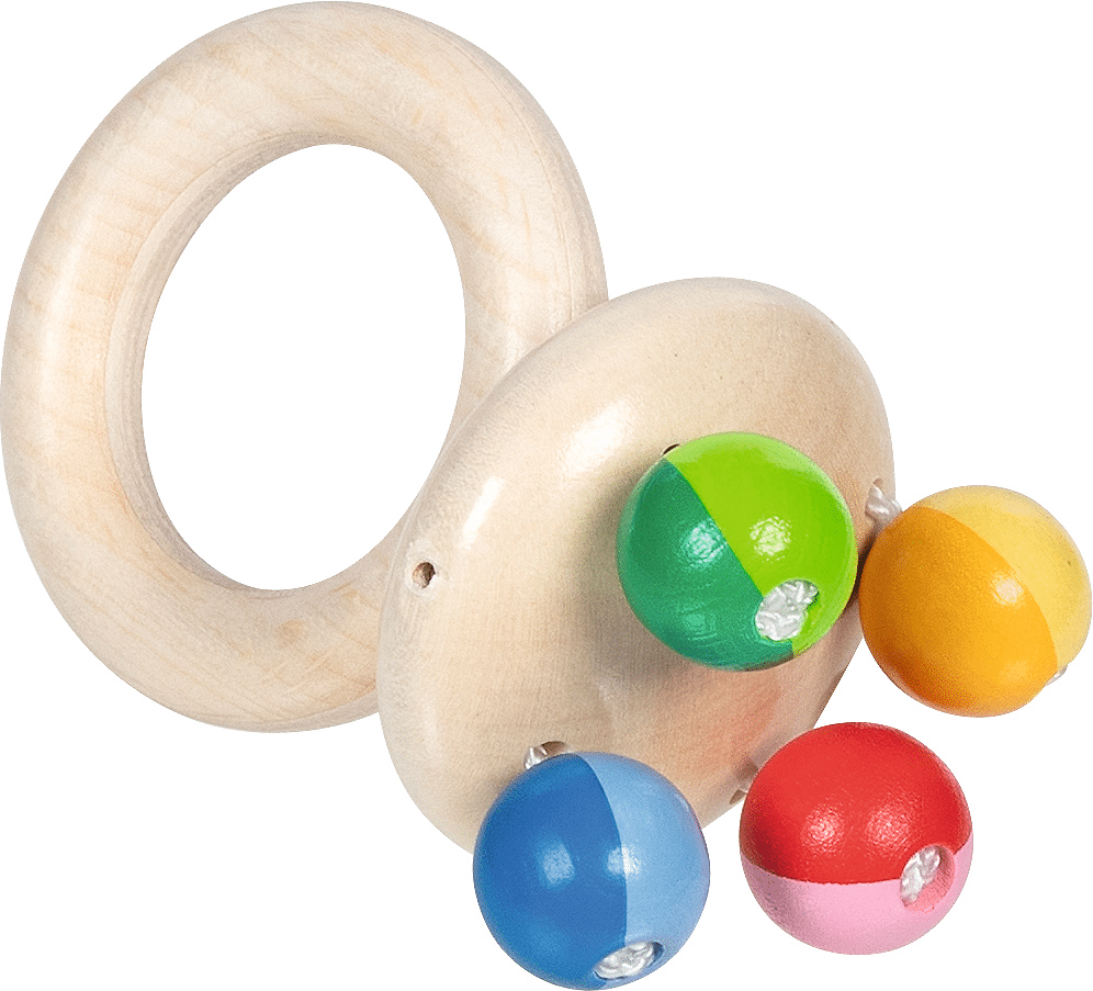 Goki - Greifling Rassel Regenbogen Goki - Greifling Rassel Regenbogen