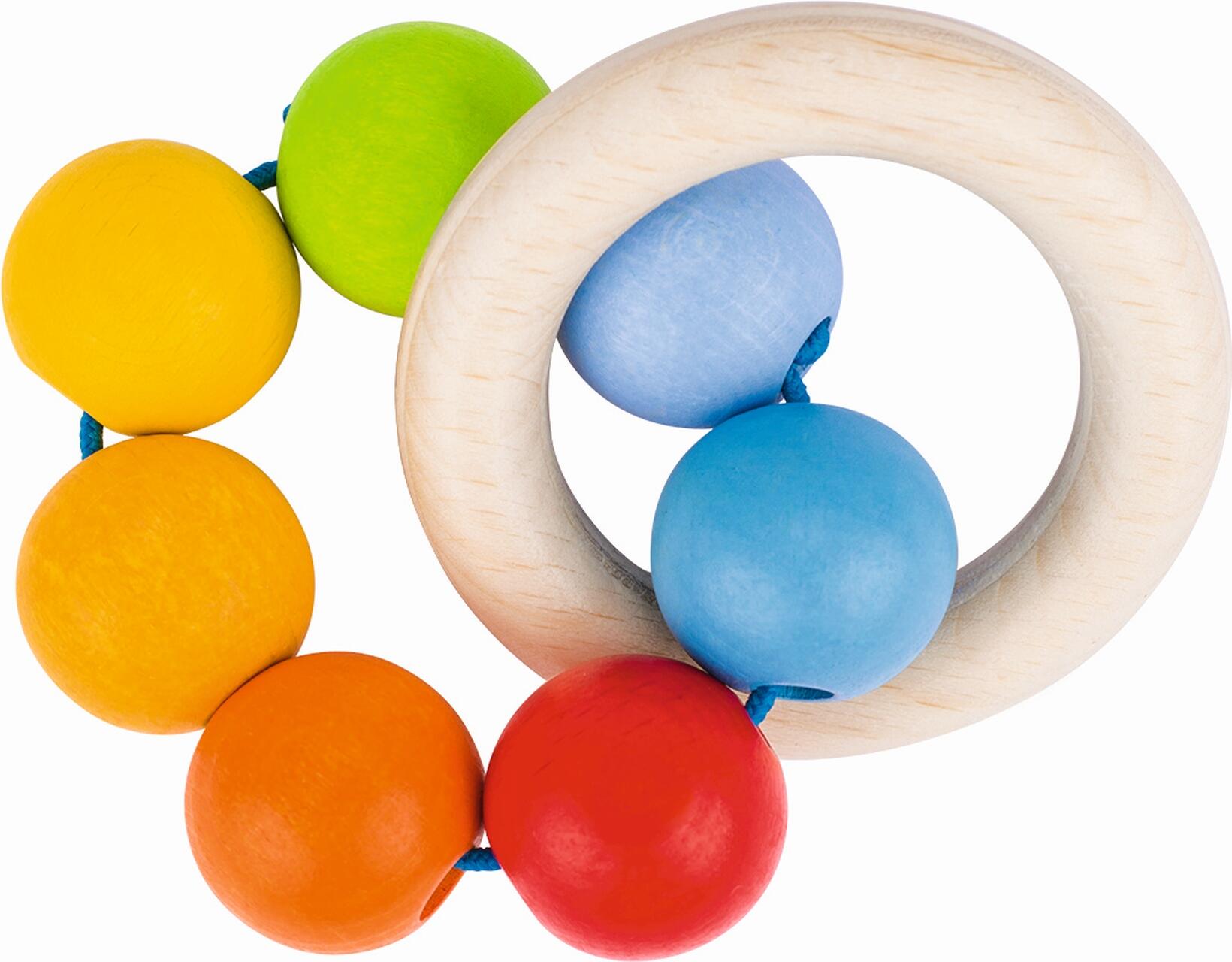 Goki - Greifling Regenbogenrassel Goki - Greifling Regenbogenrassel