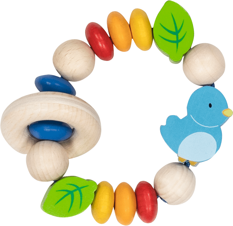 Goki - Greifling Vogel Regenbogen Goki - Greifling Vogel Regenbogen