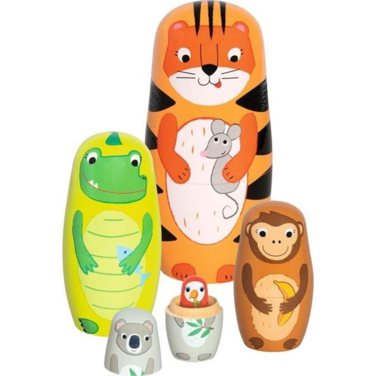 Goki - Matroschka Puppen, Tiger Tavi und seine Freunde Goki - Matroschka Puppen, Tiger Tavi und seine Freunde