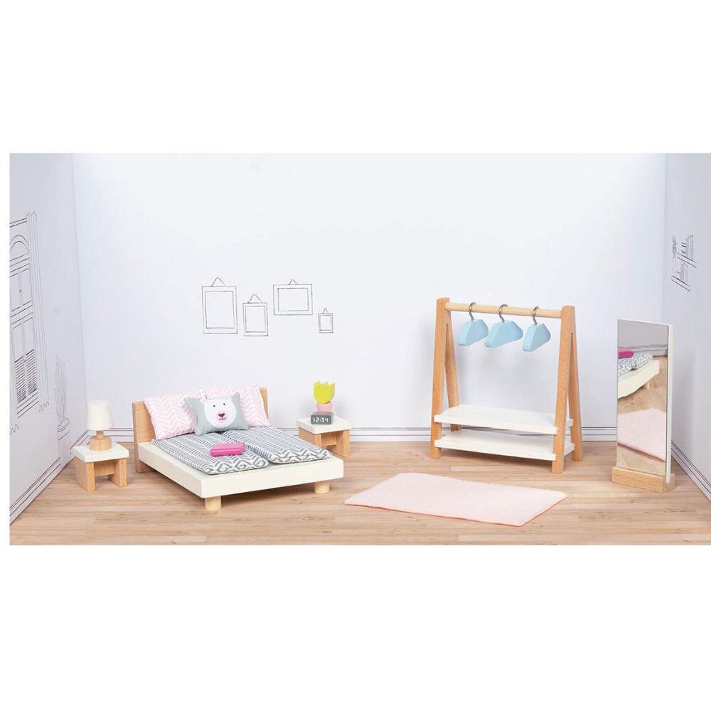 Goki - Puppenmöbel Schlafzimmer Goki - Puppenmöbel Schlafzimmer
