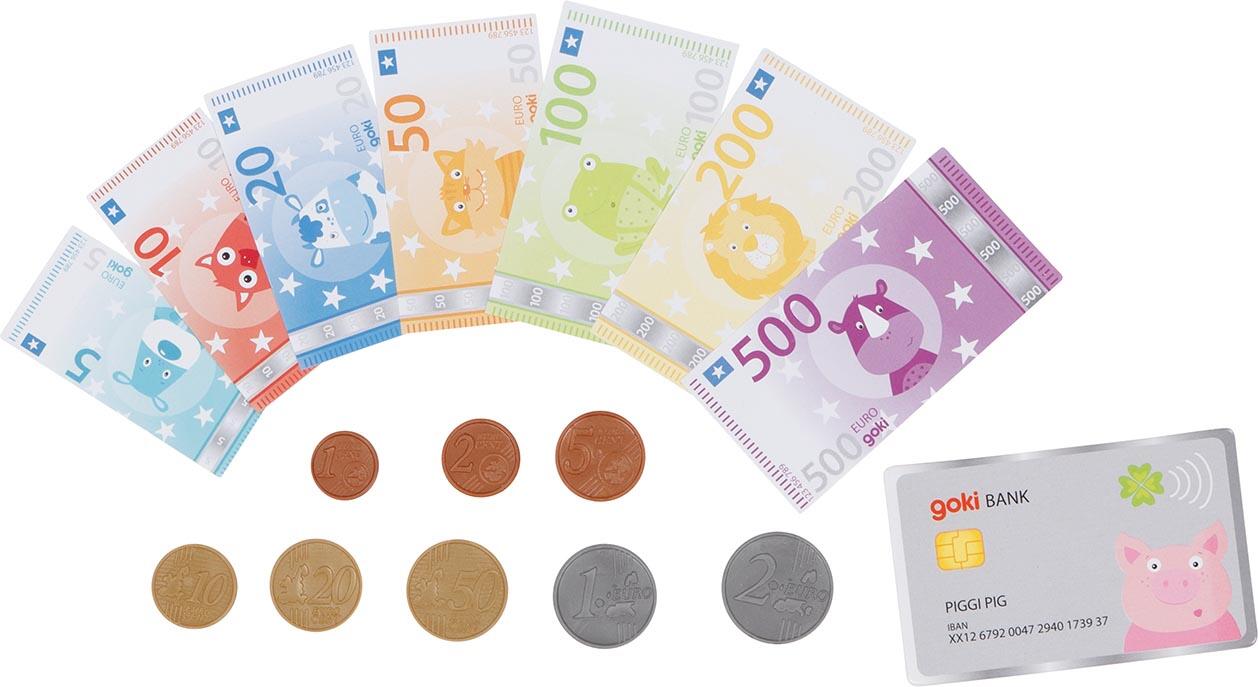 Goki - Spielgeld Tiere Goki - Spielgeld Tiere
