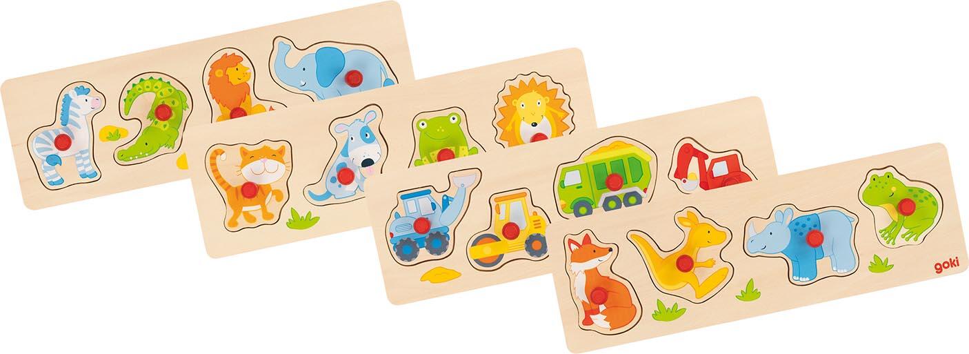 Goki - Steckpuzzle - 1 Stück Goki - Steckpuzzle - 1 Stück