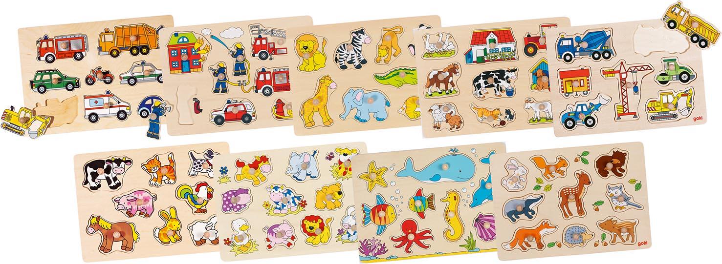 Goki - Steckpuzzle Powerdisplay Goki - Steckpuzzle Powerdisplay