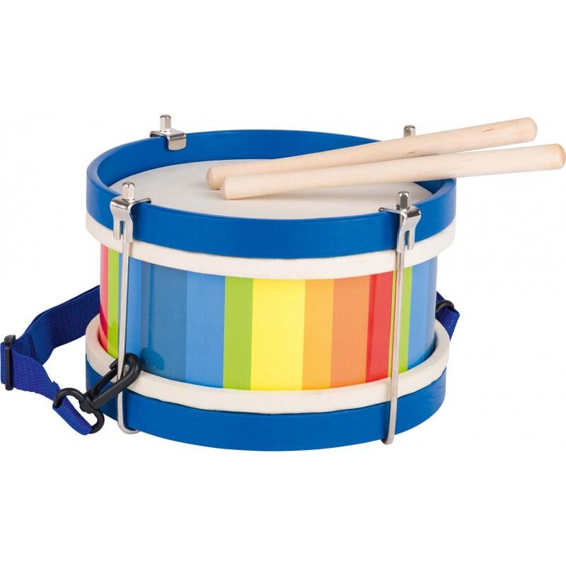 Goki - Trommel Holz blau Goki - Trommel Holz blau