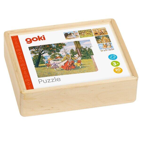 Goki - Würfelpuzzle Märchen Goki - Würfelpuzzle Märchen