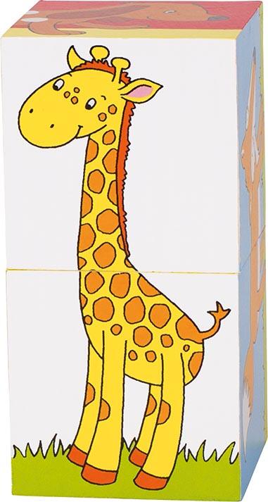 Goki - Würfelpuzzle Tiere ab 2 Jahren Goki - Würfelpuzzle Tiere ab 2 Jahren