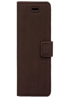 Google Pixel 5- Surazo® Phone Case Genuine Leather- Nubuck Brown