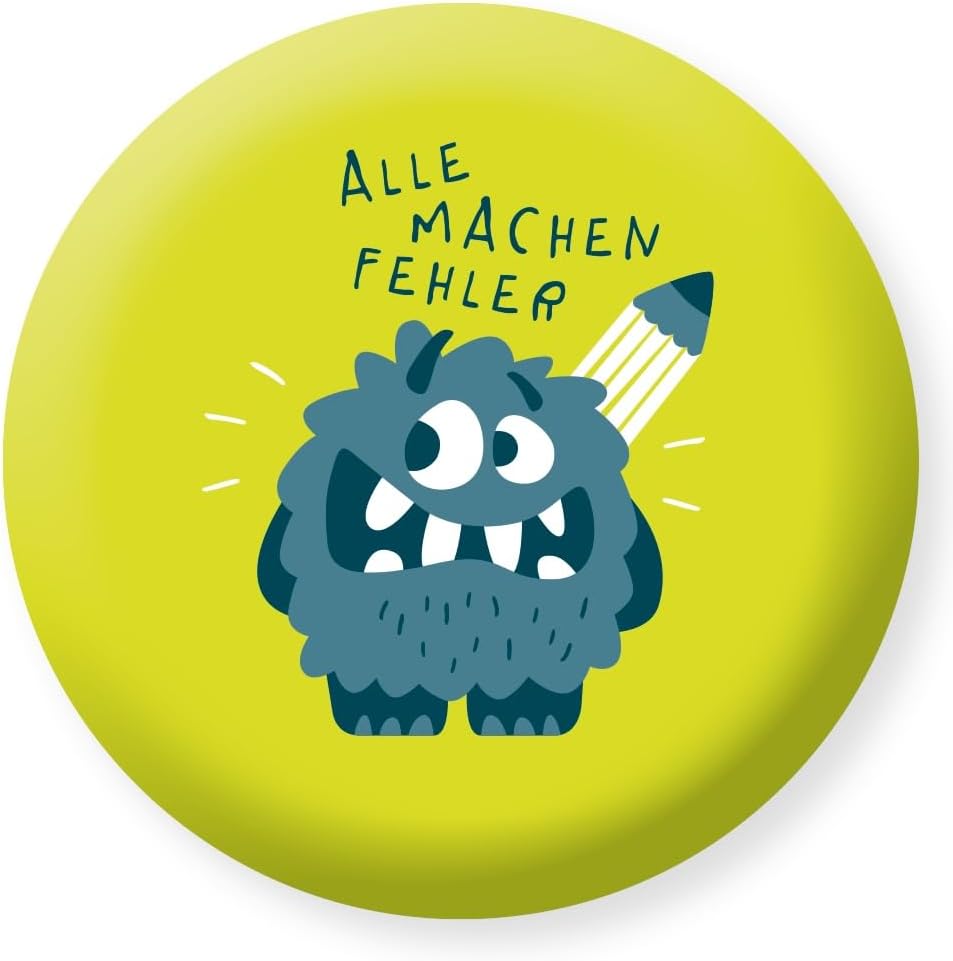 Grafik Werkstatt - Radiergummi Alle machen Fehler,5.5cm Grafik Werkstatt - Radiergummi Alle machen Fehler,5.5cm