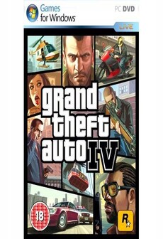 Grand Theft Auto IV GTA 4 Nowa Gra Akcji PC DVD