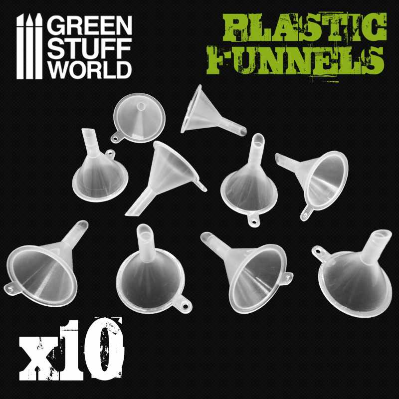 Green Stuff World Plastiktrichter (10) GSW Plastic Funnel Trichter