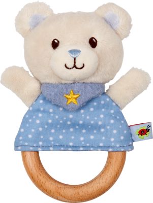 Greifling Teddy, hellblau - BabyGlück