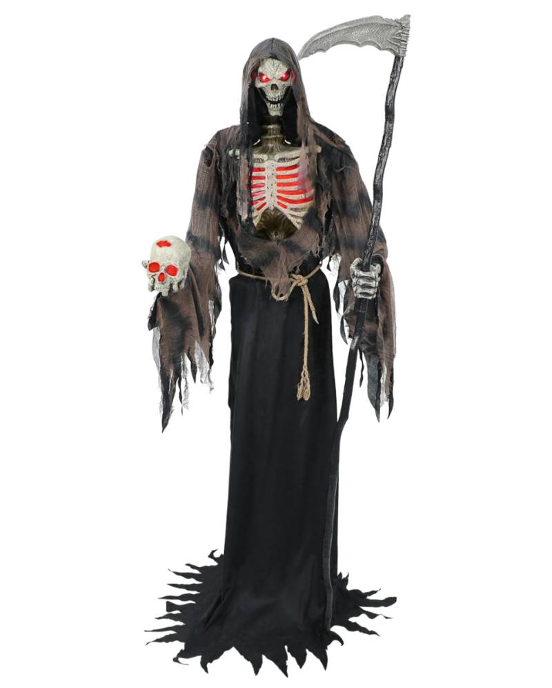 Grimmiger Sensenmann Halloween Animatronic 210cm