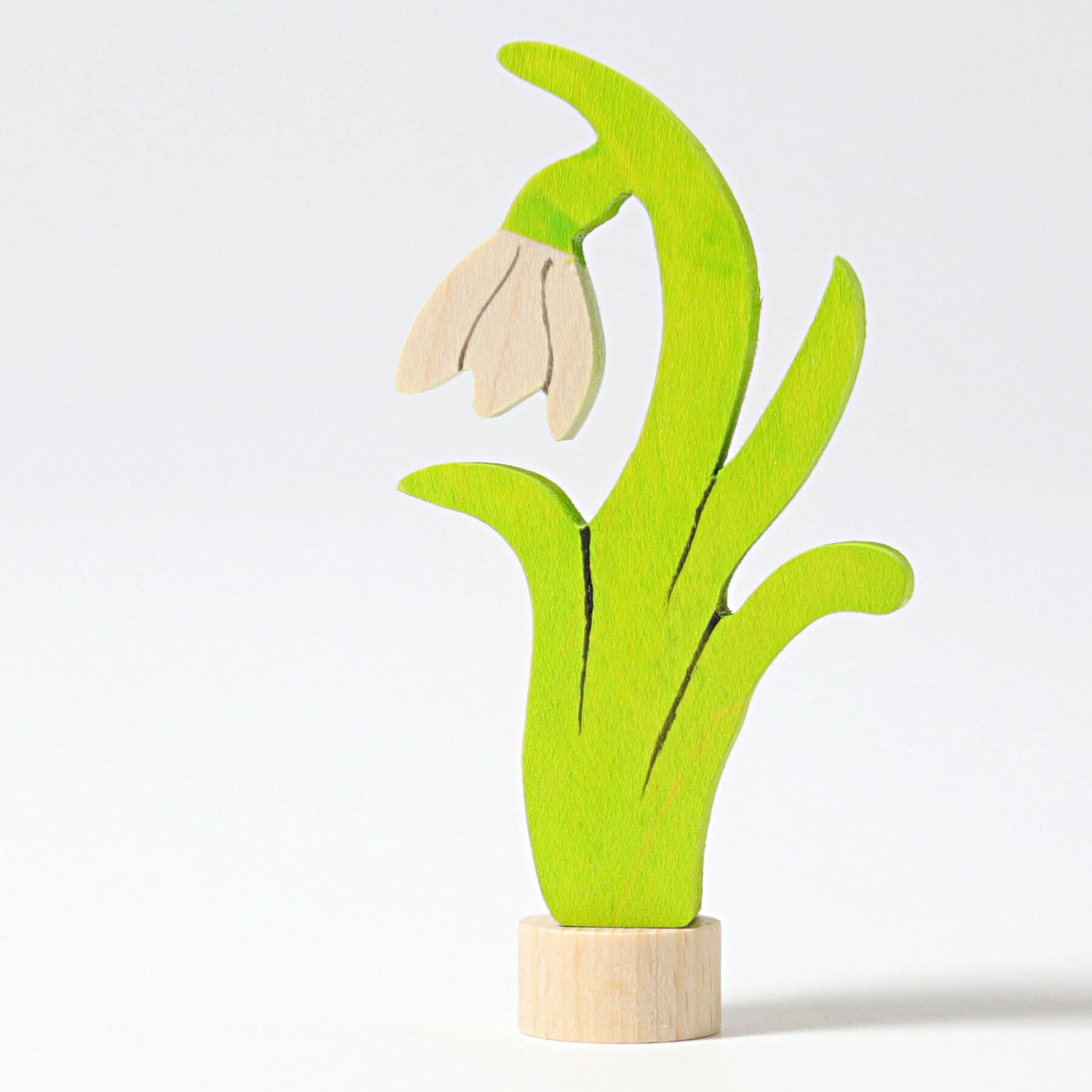 Grimms - Grimm´s – Steckfigur Schneeglöckchen – Holzfigur Grimms - Grimm´s – Steckfigur Schneeglöckchen – Holzfigur