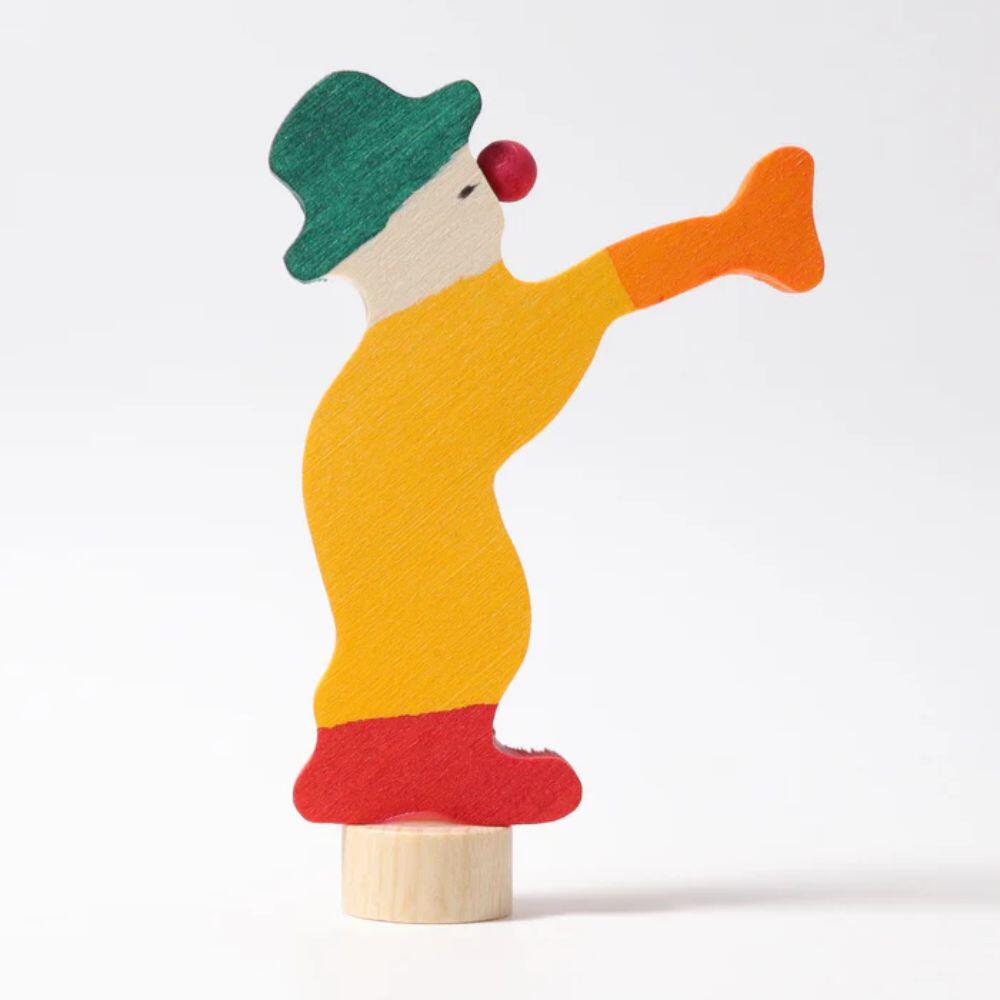 Grimms - Steckfigur Clown mit Trompete Grimms - Steckfigur Clown mit Trompete